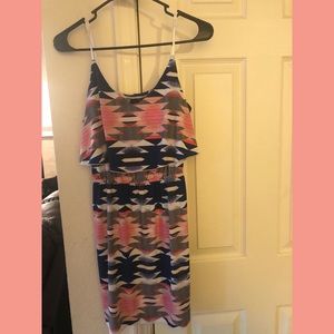 NWOT printed dress